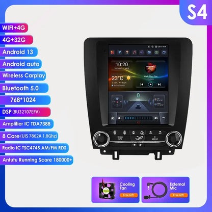 Autoradio Android 13 da 9,7" per Ford Mustang 2010-2014 - CarPlay, GPS, 4G, 8Core