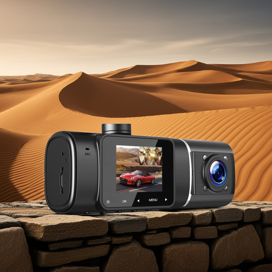 Cámara Dual XRC TECH 1080P con DVR e IR para Coche