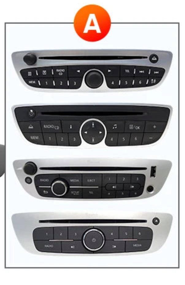 Autoradio 9" 2DIN CarPlay per Renault Megane 2008-2014