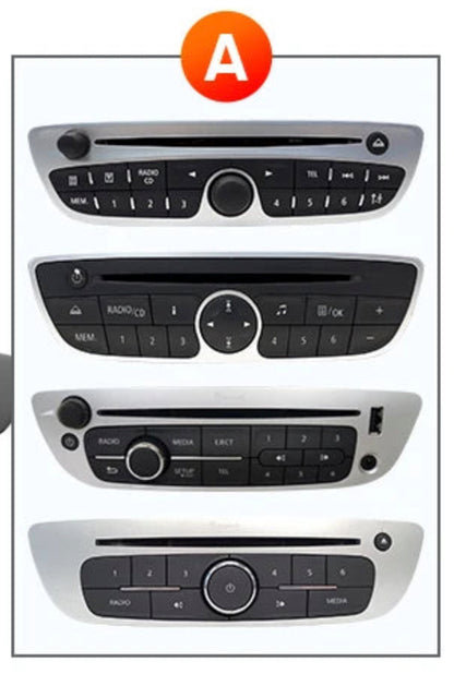 Autoradio 9" 2DIN CarPlay per Renault Megane 2008-2014