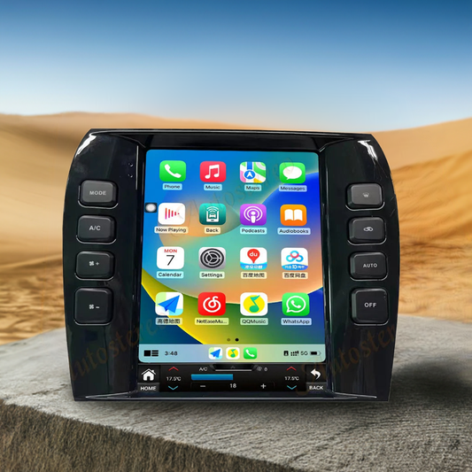 Tesla CarPlay Schermo da 12" Jaguar X-Type 2001-2012 Android 13 GPS