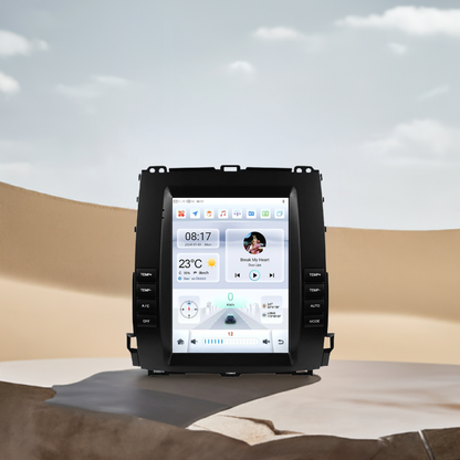 Autoradio Android 13 da 9,7" Double Din per Land Cruiser Prado 120 / Lexus GX470 2002-2009
