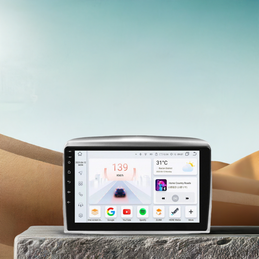 Autoradio 9" 2DIN Android 13 para Lancia Ypsilon 2006-2011