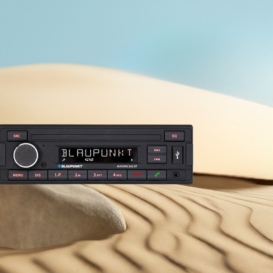 Blaupunkt Madrid 200BT: Bluetooth car radio with powerful audio