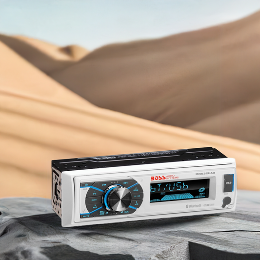 Autoradio 1 DIN 50W Boss MR632UAB Bluetooth Blanca