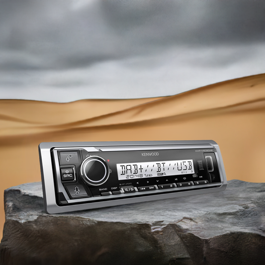 Kenwood KMR-M508DAB: DAB+ Bluetooth Radio for Boats