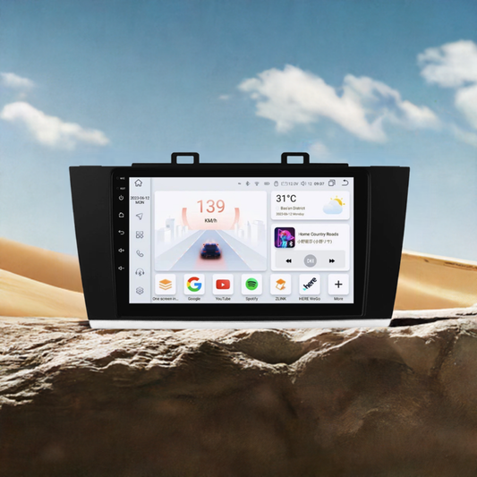 Autoradio Android 9" 2DIN CarPlay per Subaru Legacy 2015-2018