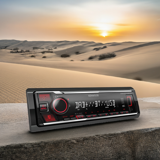 Kenwood KMM-BT408DAB - DAB+ Radio with Bluetooth and USB