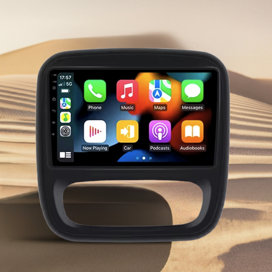 Autoradio 9" Android 14 Carplay para Renault Trafic 3 2014 -2021, Opel Vivaro B, 2014-2018