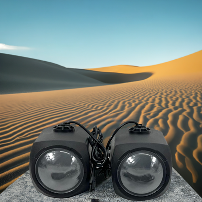 Altavoces 5" DIN Universal Moto Estéreo Impermeable