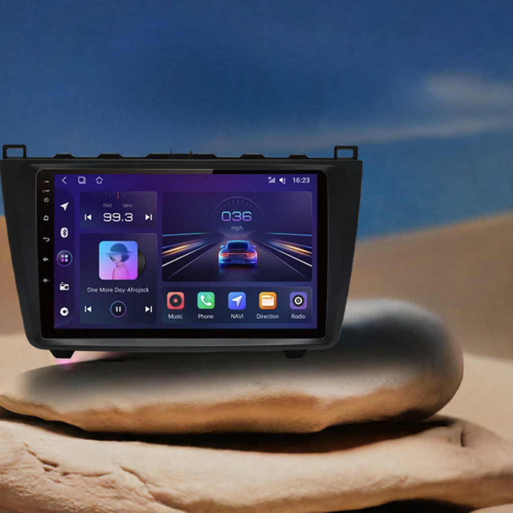 Car radio 9" 2DIN Android 12 for Mazda 6 2007-2012