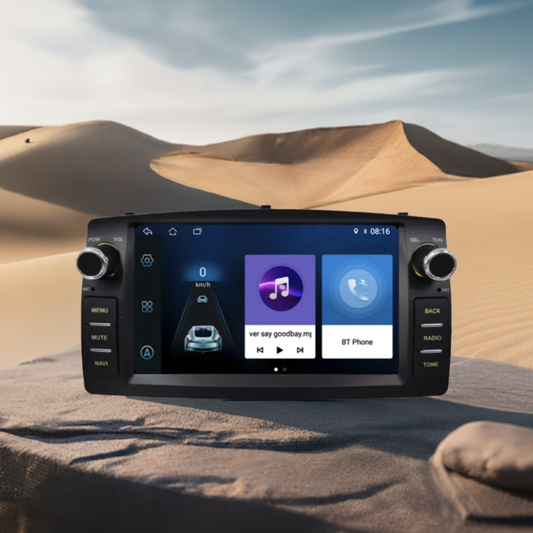 7" 2DIN Android car radio for Toyota Corolla E120 2003-2006 - CarPlay, GPS, Multimedia