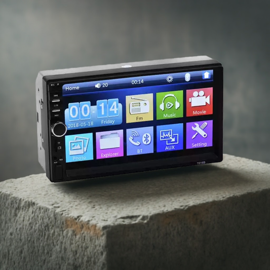 7018B 7" 2Din Multifunctional Car Radio