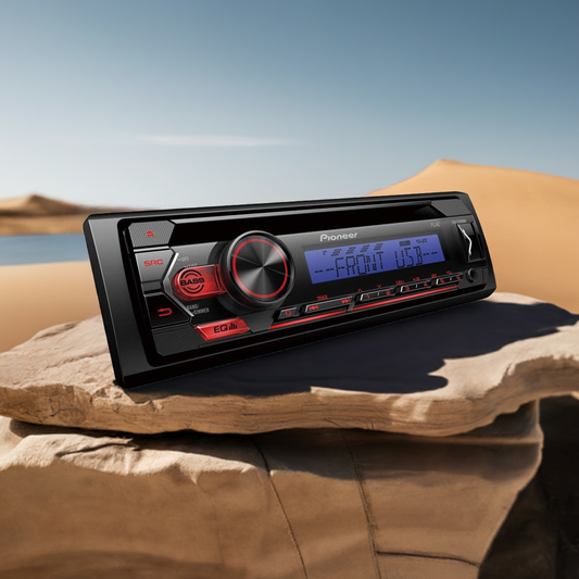 Pioniere DEH-S120UBB 1 DIN 4" CD USB - Autoradio
