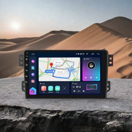 Podofo 9" CarPlay Android Autoradio per Suzuki Splash 2008-2012