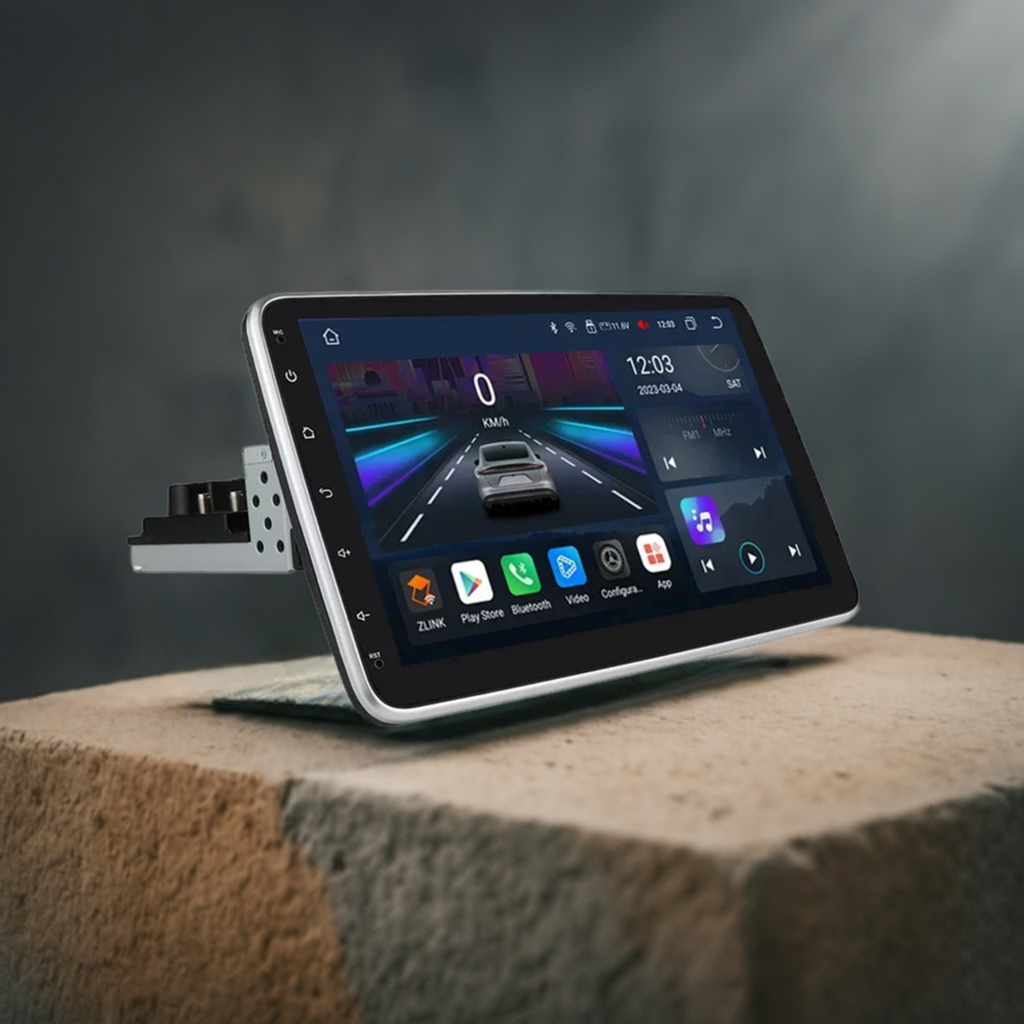 Autoradio Android Auto 1DIN da 10,1" con GPS universale