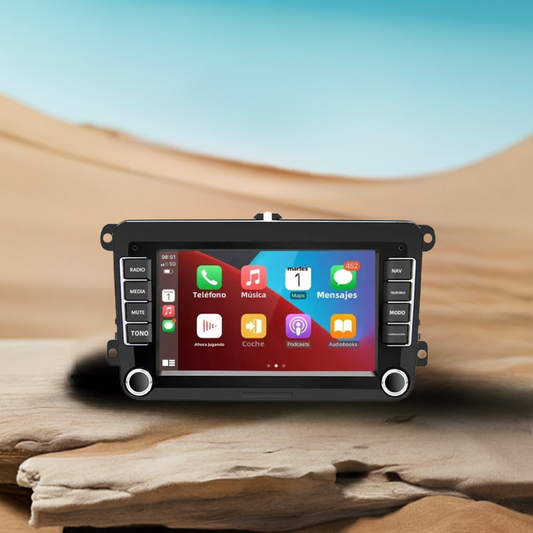 Podofo Android 11 7" 2 Din Car Radio for VW, Skoda and Seat – CarPlay and GPS