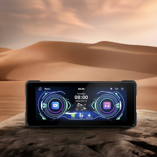 Moto Radio 7" IPX7 CarPlay Android Auto Din