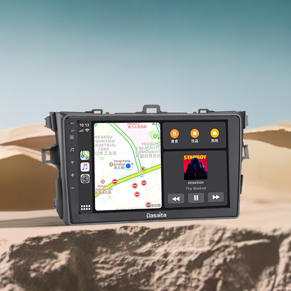 Dasaita MAX11 9" Autoradio per Toyota Corolla 2007-2013 con CarPlay e Android Auto 