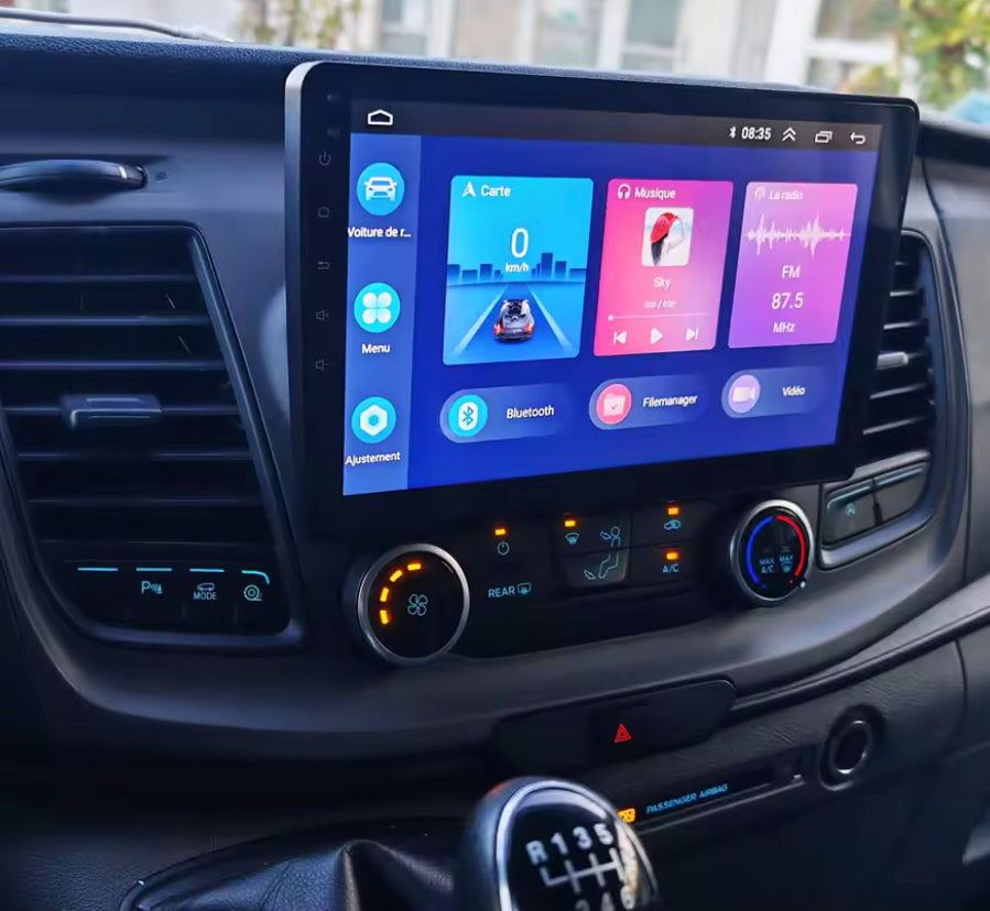 VIGOHI CarPlay 9'' 2DIN para Ford Transit 2020-2024