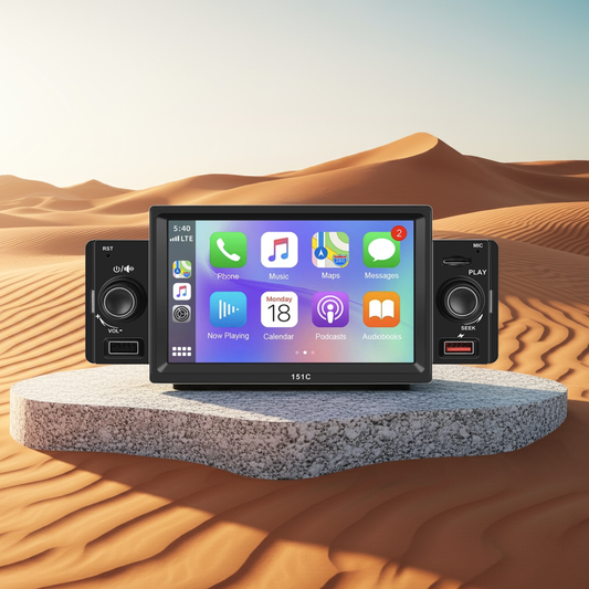 Autoradio 5" 1 DIN CarPlay Android Auto Universal