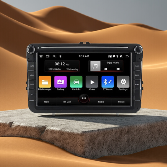 Multimedia 9” 8'' 7'' GPS CarPlay VW varios modelos 1997‑2022