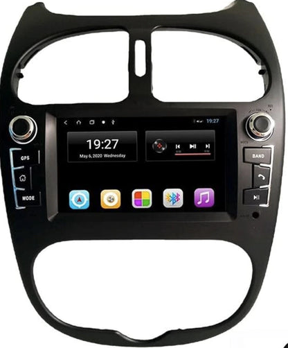 HIZPO Android 13 car radio for PEUGEOT 206